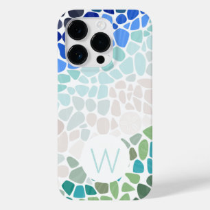 シーカラフルグラスモノグラムケースメイトiPhoneケース Case-Mate iPhone 14 Proケース