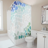 シーカラフルグラス シャワーカーテン (インサイチュ)