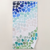 シーカラフルグラス ビーチタオル (正面)