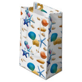 シーカラフルシェルビーチ スモールペーパーバッグ (裏面アングル)