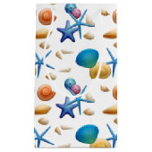 シーカラフルシェルビーチ スモールペーパーバッグ (正面)