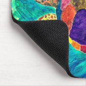 シーカラフルタートルマウスパッド マウスパッド (コーナー)