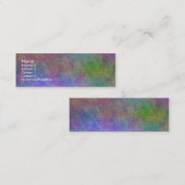 シーカラフルベッドI スキニー名刺 (正面/裏面)