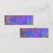 シーカラフルベッドIV スキニー名刺 (正面/裏面)