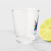 シーカラフルライオンスプラッシュ ショットグラス (左)