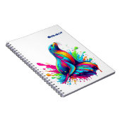シーカラフルライオンスプラッシュ ノートブック (右側)