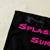 シーカラフルライオンスプラッシュ ビーチタオル (インサイチュ)