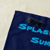 シーカラフルライオンスプラッシュ ビーチタオル (インサイチュ)