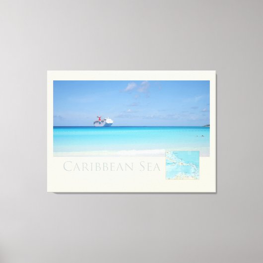 シーカリブのキャンバスプリントプリント キャンバスプリント (正面)