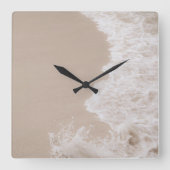シーカリブのフォームドリーム6 スクエア壁時計 (正面)