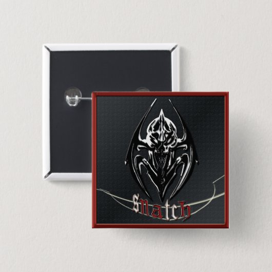 シーカーの写実的なテーマボタン 缶バッジ (正面&裏面)