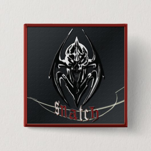 シーカーの写実的なテーマボタン 缶バッジ (正面)