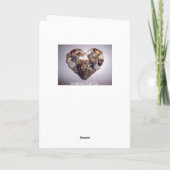 シーカー感動的ド空白の カード (裏面)