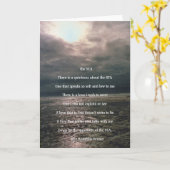 シーカー感動的ド空白の カード (黄色い花)