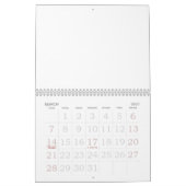 シーカー、CALANDER カレンダー (3月 2027)
