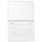 シーカー、CALANDER カレンダー (2月 2026)