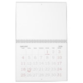 シーカー、CALANDER カレンダー (1月 2026)