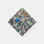 シーガきらめくラス スタンダードカクテルナプキン (角)