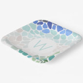 シーガカラフルラス紙プレート ペーパープレート (傾斜あり)