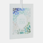 シーガカラフルラス記念品 ガラスオーナメント (正面右)