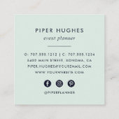 シーガスレスゲード スクエア名刺 (裏面)