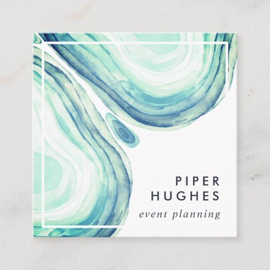 シーガスレスゲード スクエア名刺 (正面)