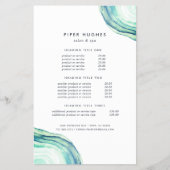 シーガスレスゲード |価格とサービス チラシ (正面)