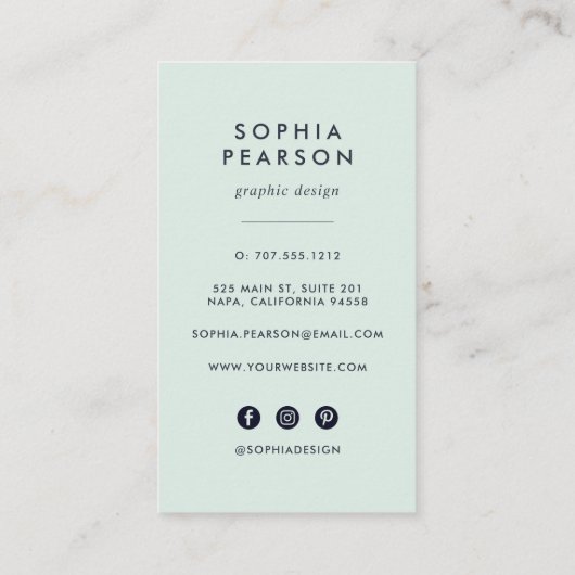 シーガスレスゲード |垂直ソーシャルメディア 名刺 (裏面)