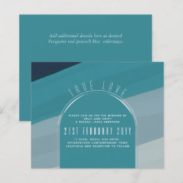 シーガモダンラス海ピーコックブルーティール（緑がかった色）結婚ズ