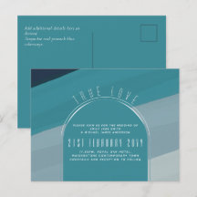 シーガモダンラス海ピーコックブルーティール（緑がかった色）結婚ズ