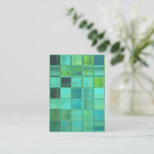 シーガラスの名刺~不死身のカスタム 名刺 (スタンド正面)