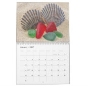 シーガラスカレンダー2024 カレンダー (1月 2027)