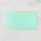 シーガラスグリーンホームヘルスカ気にッド 名刺 (裏面)