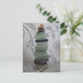 シーガラスタック ポストカード (スタンド正面)