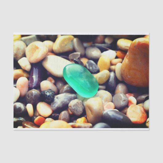 シーガラスティッシュペーパー 薄葉紙 (正面)