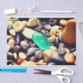 シーガラスティッシュペーパー 薄葉紙 (クラフト)