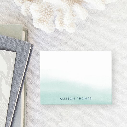 シーガラスパーソナライズされた潮 ポストイット