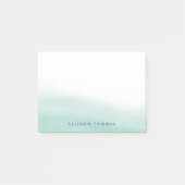 シーガラスパーソナライズされた潮 ポストイット (正面)