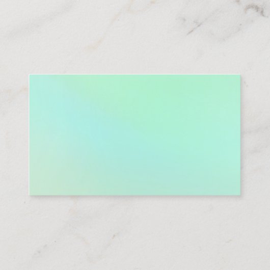 シーガラスホームヘルス気にビジネスカード 名刺 (裏面)