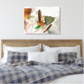 シーガラス又はビーチガラス キャンバスプリント (インサイチュ (寝室))