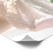 シーガラス又はビーチガラス ポスター (角)