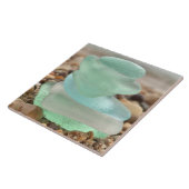 シーガラス及び砂陶瓦 タイル (側面)