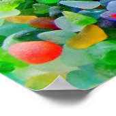 シーガラス壁画 ポスター (角)