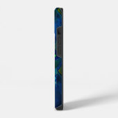 シーガラス3D抽象芸術 iPhoneケース (左側面)