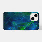 シーガラス3D抽象芸術 iPhoneケース (裏面横)