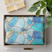 シーガラス ステンドグラス デコパージュ 薄葉紙 (ギフト)