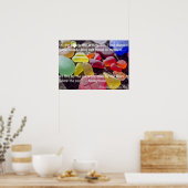 シーガラス – ビーチで人生違う ポスター (キッチン)