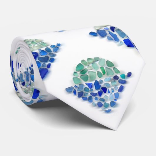 シーガラス – 日の出 ネクタイ (ロール)