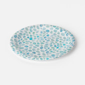 シーガラ絵画スビーチ紙プレート ペーパープレート (アングル)