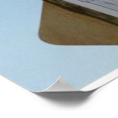 シーガルおもしろいポスタープリント ポスター (角)